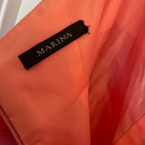 Floral Dress Gown Pink Cross back printed - Picture 5 of 5